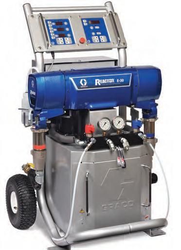 GRACO REACTOR E-XP2 POLYUREA BEDLINER SPRAYER wHOSE AP FUSIO