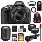 Nikon D5200 Digital SLR Camera & 18-55mm G VR DX AF-S Zoom